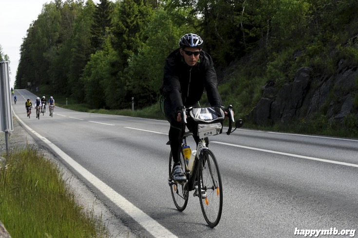 Bild från Vätternrundan 2015