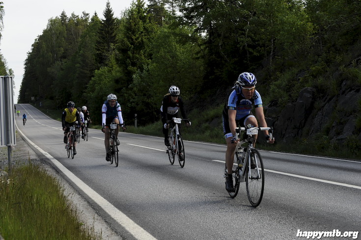 Bild från Vätternrundan 2015