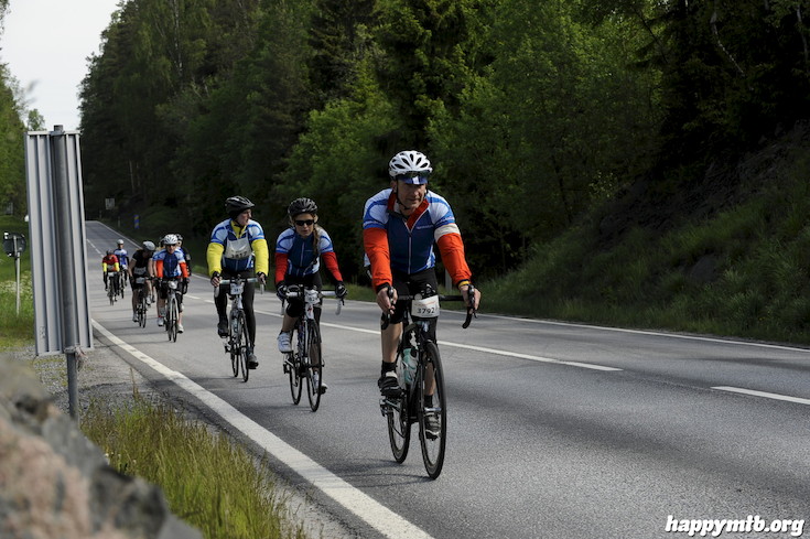 Bild från Vätternrundan 2015