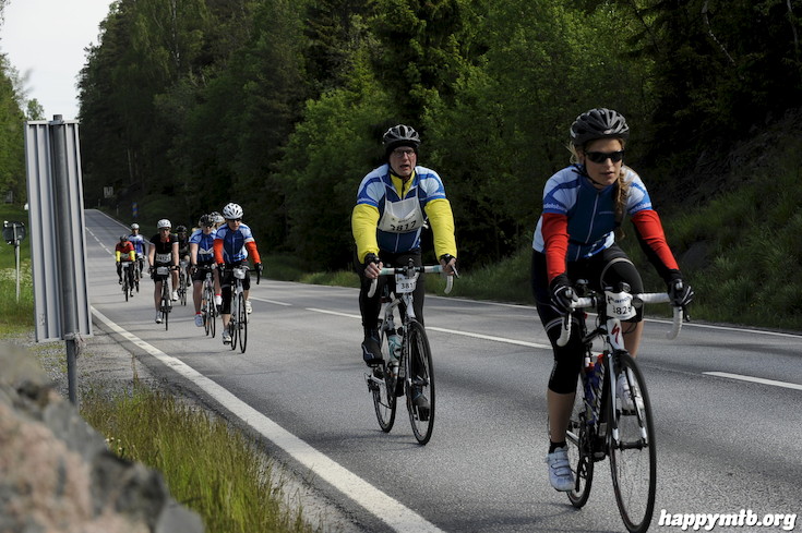 Bild från Vätternrundan 2015