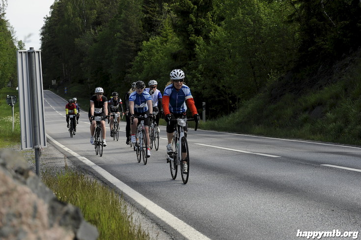 Bild från Vätternrundan 2015