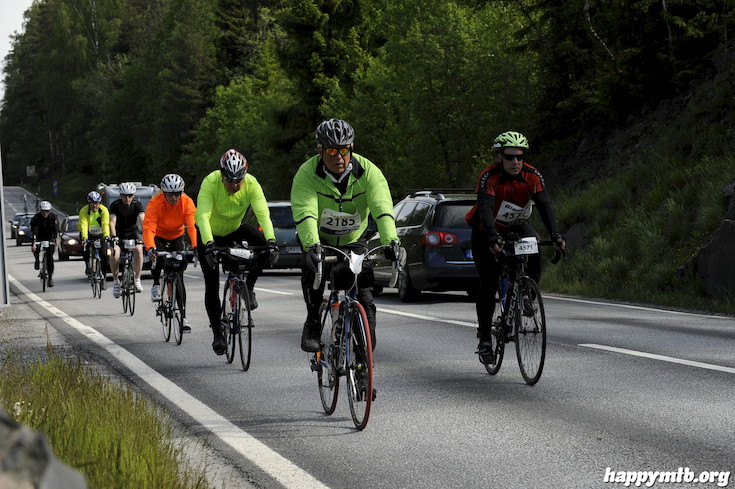 Bild från Vätternrundan 2015
