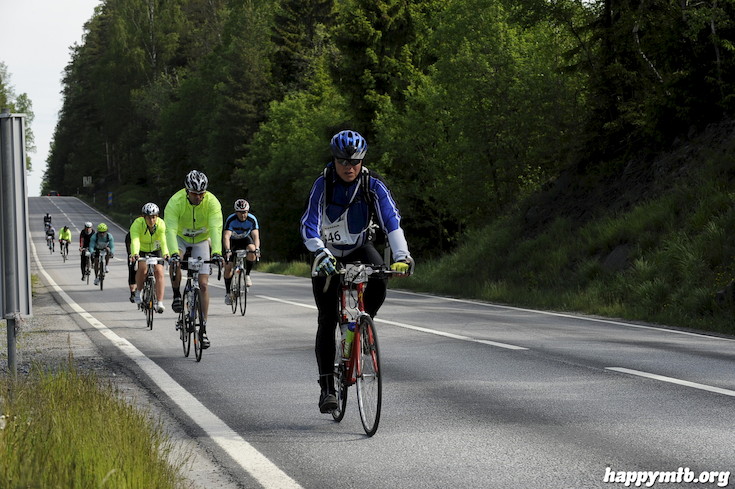 Bild från Vätternrundan 2015