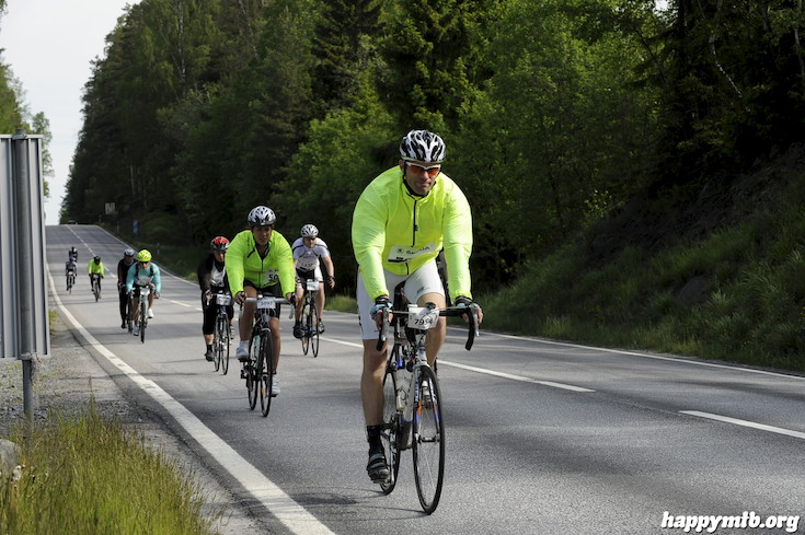 Bild från Vätternrundan 2015