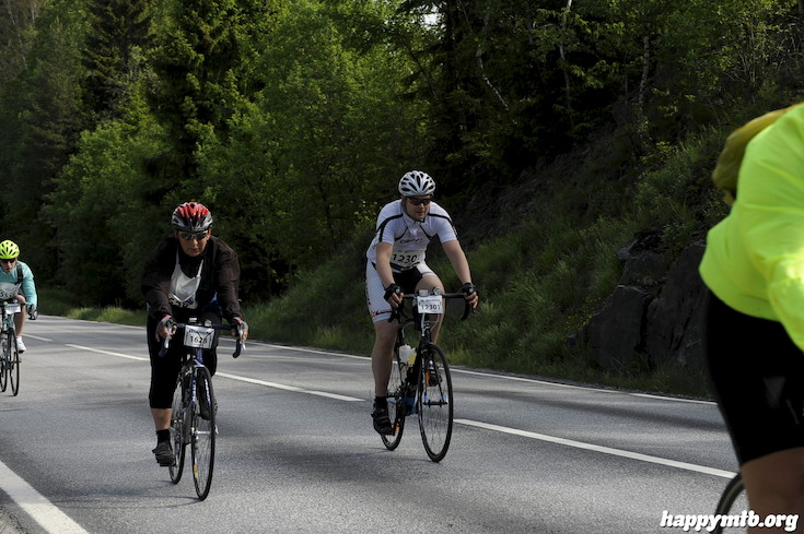 Bild från Vätternrundan 2015