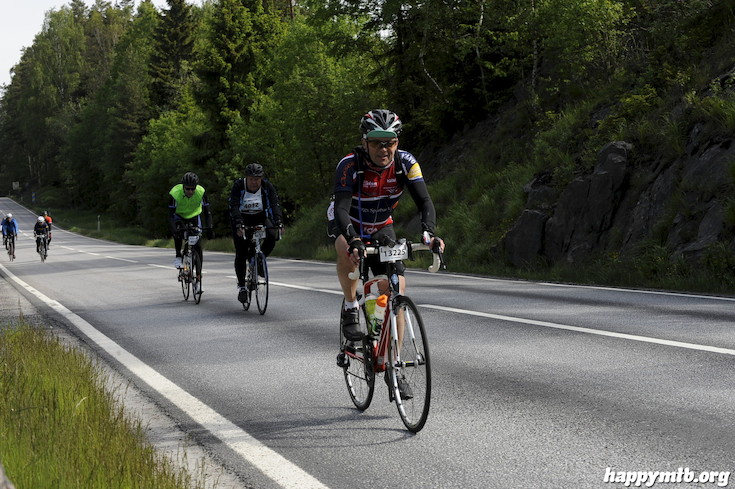 Bild från Vätternrundan 2015
