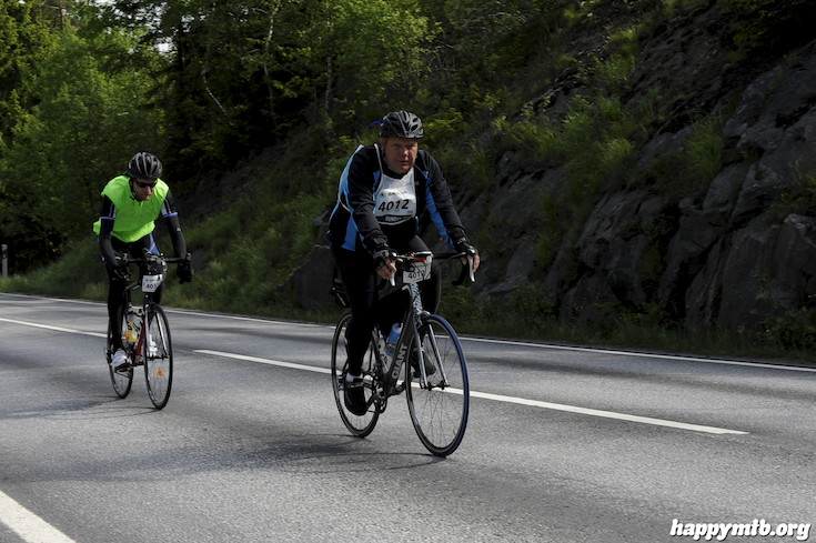 Bild från Vätternrundan 2015