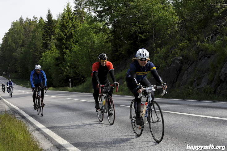 Bild från Vätternrundan 2015
