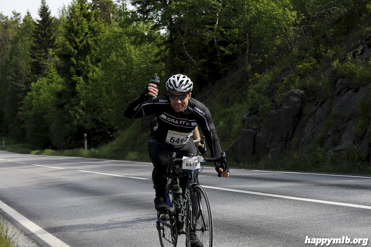 Bild från Vätternrundan 2015