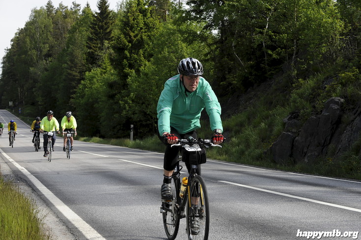 Bild från Vätternrundan 2015