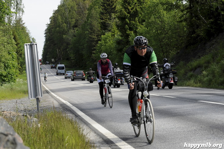 Bild från Vätternrundan 2015