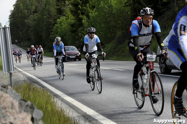 Bild från Vätternrundan 2015