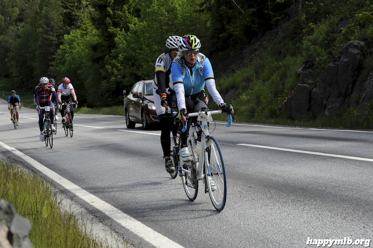 Bild från Vätternrundan 2015
