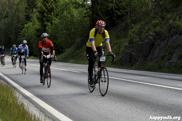 Bild från Vätternrundan 2015