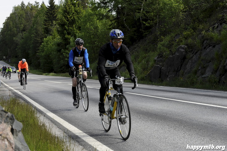 Bild från Vätternrundan 2015