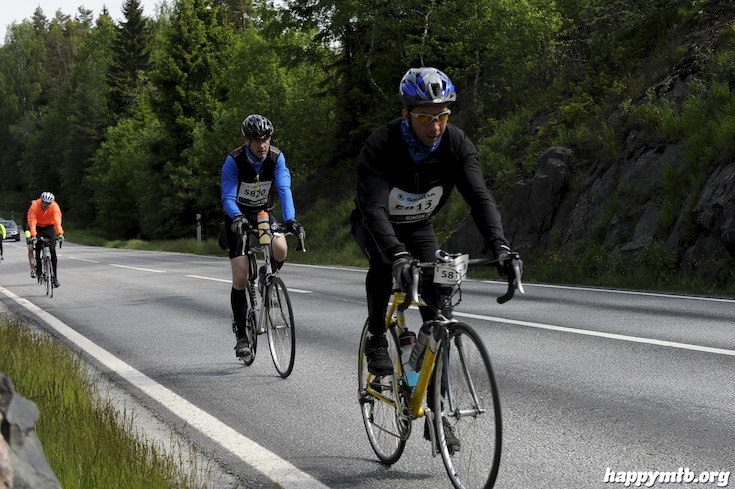 Bild från Vätternrundan 2015