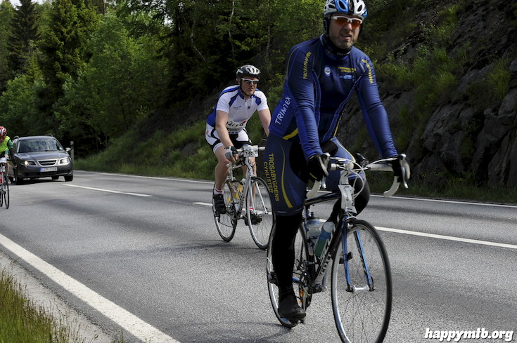 Bild från Vätternrundan 2015