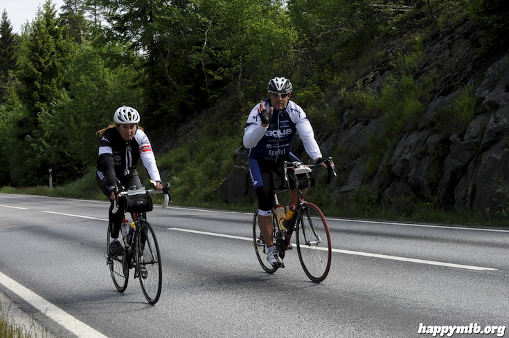 Bild från Vätternrundan 2015
