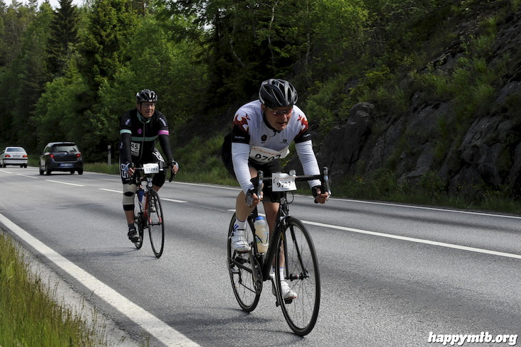 Bild från Vätternrundan 2015