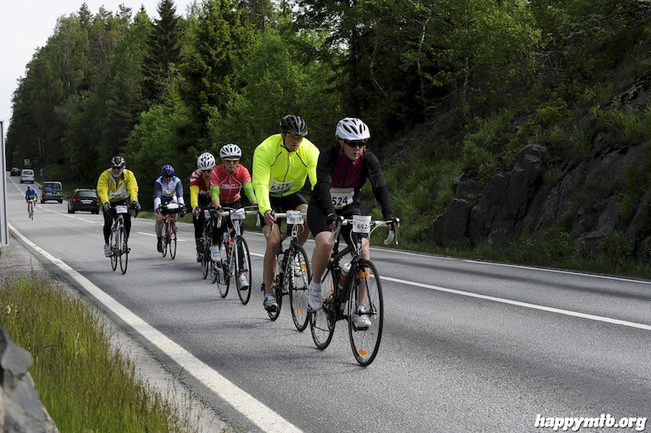 Bild från Vätternrundan 2015