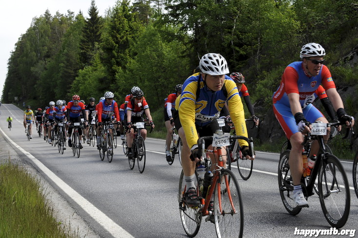Bild från Vätternrundan 2015
