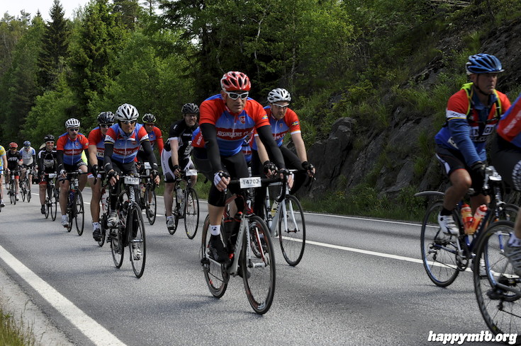 Bild från Vätternrundan 2015