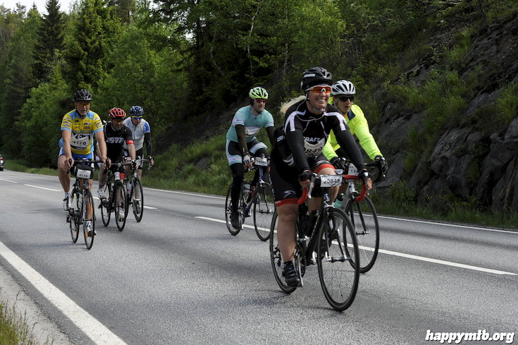 Bild från Vätternrundan 2015