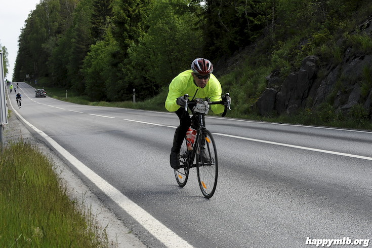 Bild från Vätternrundan 2015