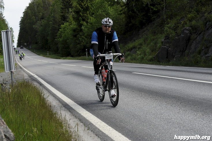Bild från Vätternrundan 2015