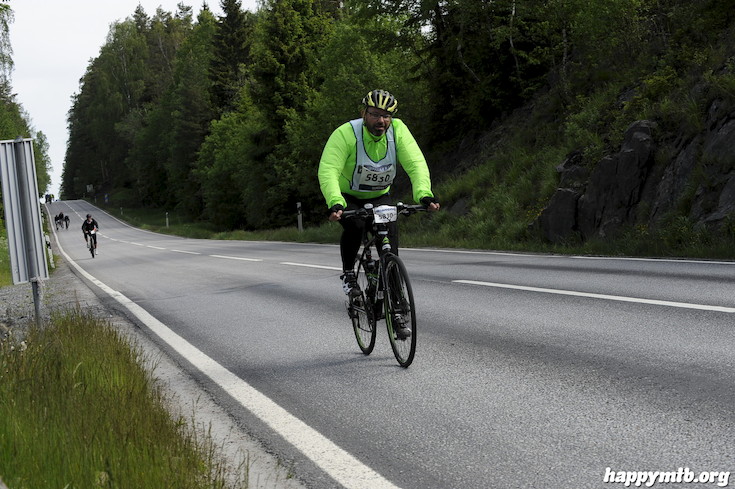 Bild från Vätternrundan 2015