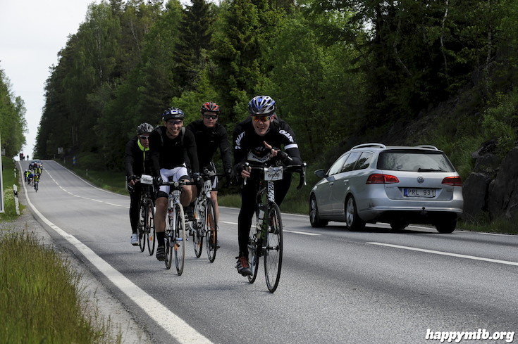 Bild från Vätternrundan 2015