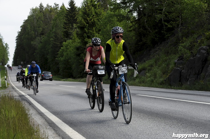 Bild från Vätternrundan 2015