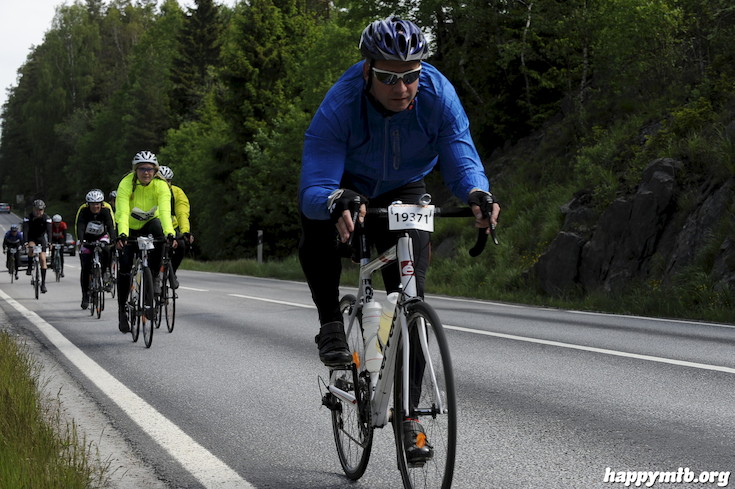 Bild från Vätternrundan 2015