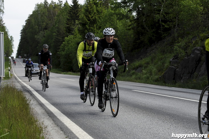 Bild från Vätternrundan 2015