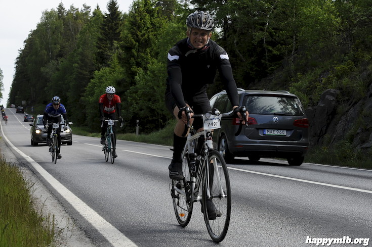 Bild från Vätternrundan 2015