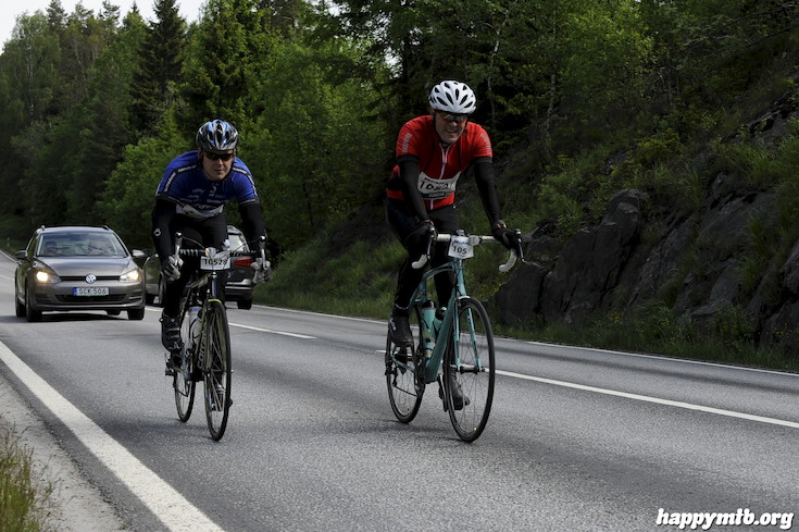 Bild från Vätternrundan 2015