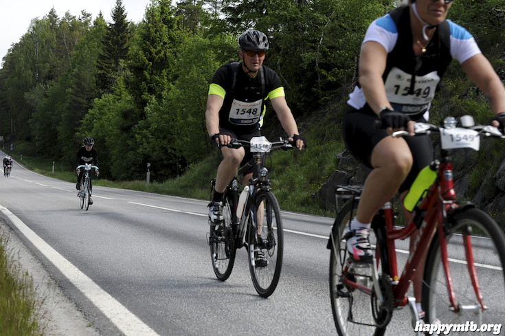 Bild från Vätternrundan 2015