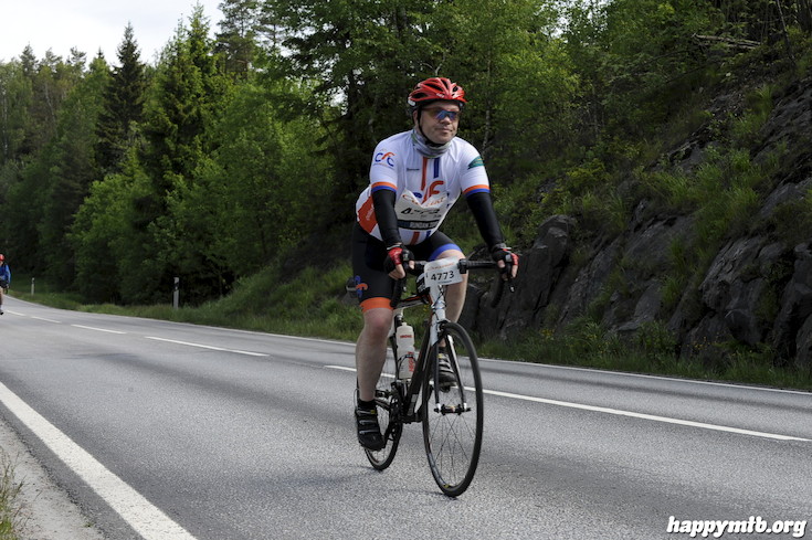Bild från Vätternrundan 2015