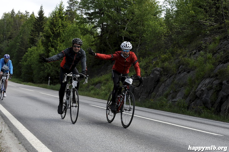 Bild från Vätternrundan 2015