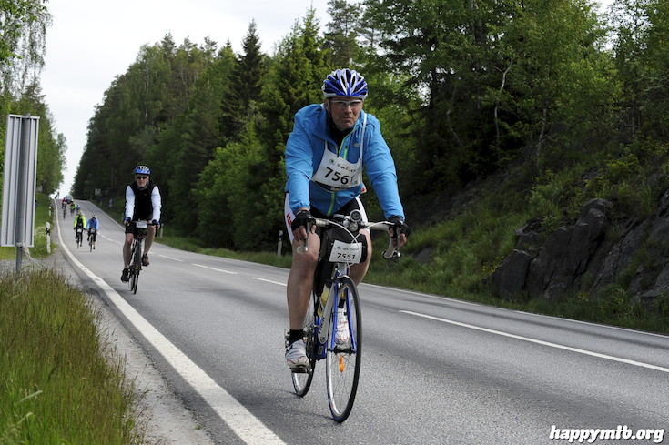 Bild från Vätternrundan 2015