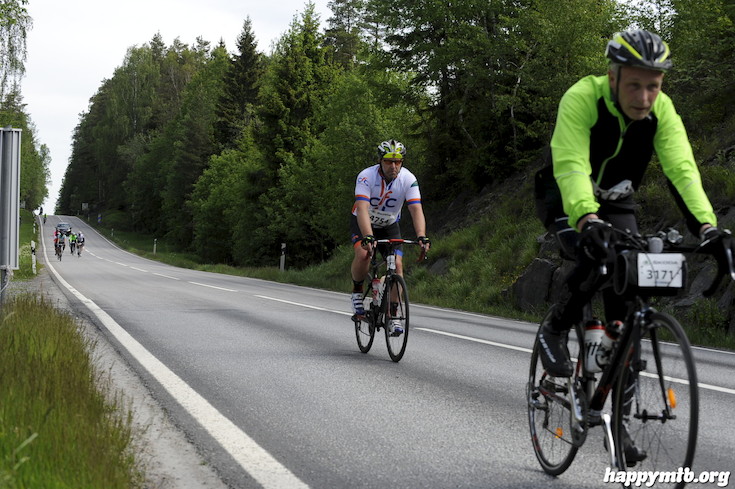 Bild från Vätternrundan 2015