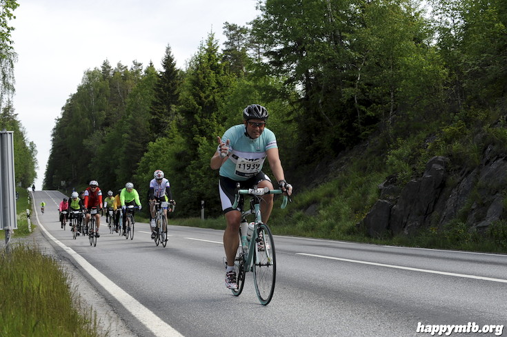 Bild från Vätternrundan 2015
