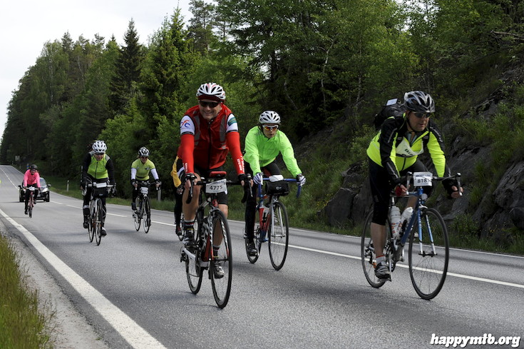 Bild från Vätternrundan 2015