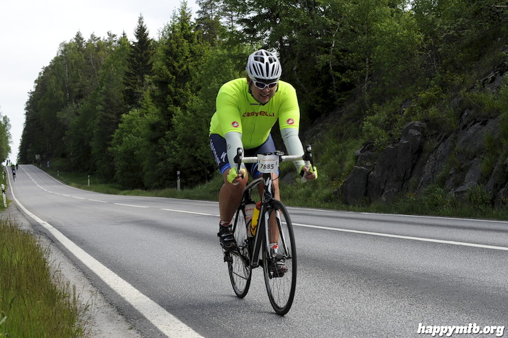 Bild från Vätternrundan 2015