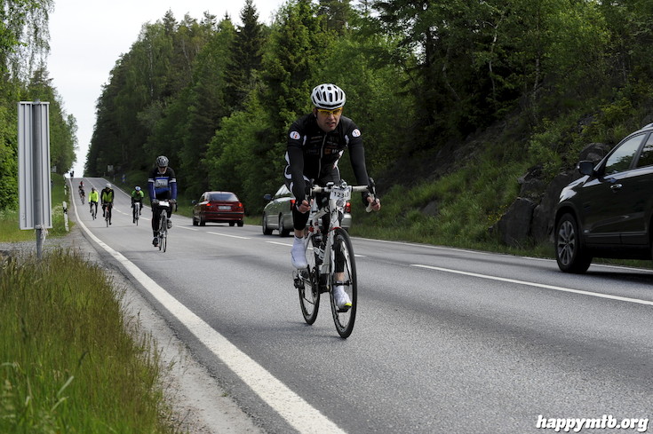 Bild från Vätternrundan 2015