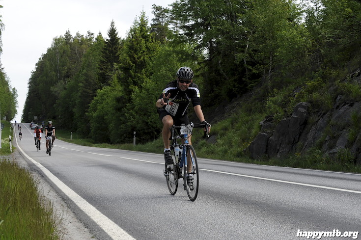 Bild från Vätternrundan 2015