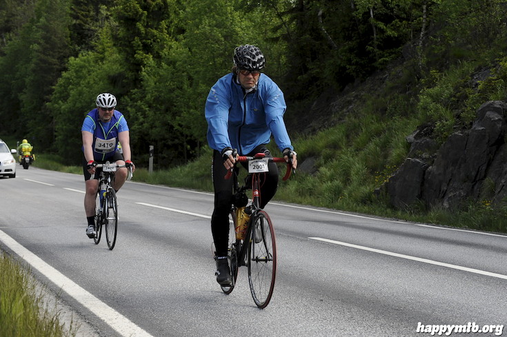 Bild från Vätternrundan 2015