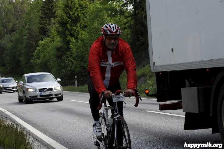 Bild från Vätternrundan 2015