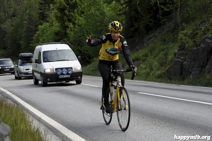 Bild från Vätternrundan 2015