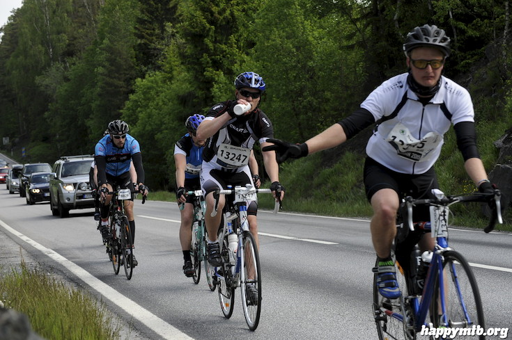 Bild från Vätternrundan 2015
